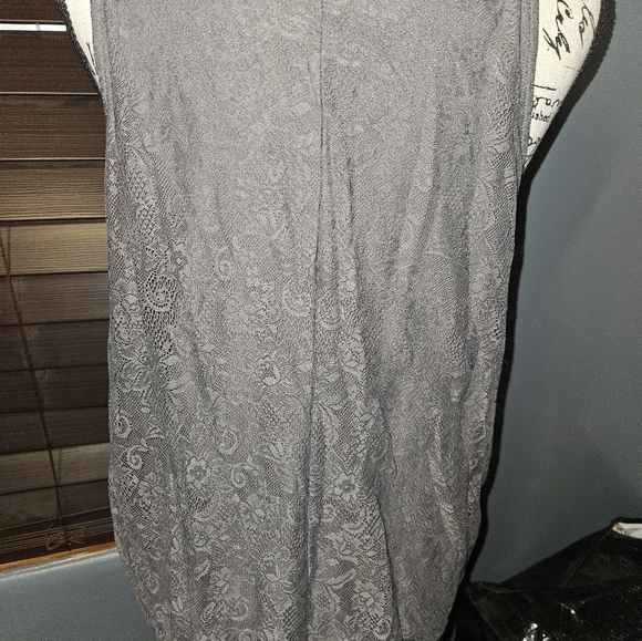 Loft Outlets Womans Gray Tank Top Size L - Picture 7 of 12